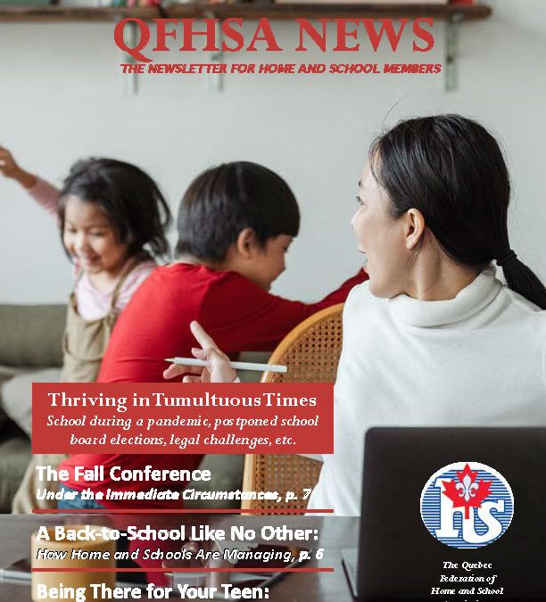 QFHSA Fall 2020 Newsletter